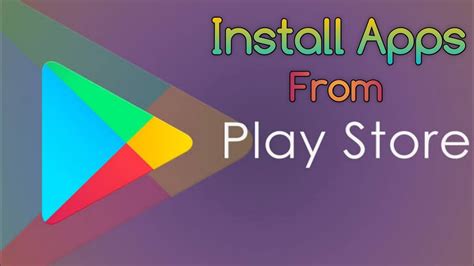 play store app install